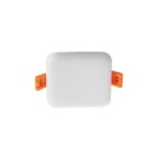 LED Panelė AREL DL 6W NW 230V 4000K 490lm IP65/20 (Neutrali balta) Aliuminio lydinys PMMA Balta