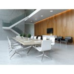 LED Panelė AREL DO 14W WW 230V 3000K 1210lm IP65/20 (Šilta balta) Aliuminio lydinys PMMA Balta