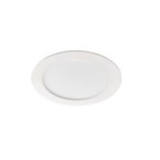 LED Panelė ROUNDA V2LED12W WW W 12W 230V 3000K 720lm IP44/20 (Šilta balta) Aliuminio lydinys Plastikas Balta