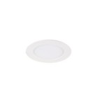 LED Panelė ROUNDA V2LED6W WW W 6W 230V 3000K 300lm IP44/20 (Šilta balta) Aliuminio lydinys Plastikas Balta