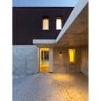 Sieninis lauko šviestuvas ZEVI EL 2xGU10 B PAR16x230V IP54 Aliuminio lydinys Stiklas Juoda