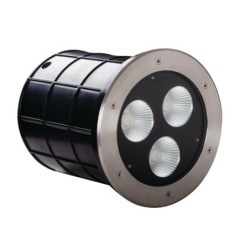 Grindinio šviestuvas TURRO LED 3X15W NW 45W 230V IP67 Aliuminio lydinys (Sidabro)