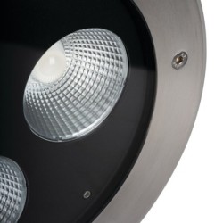 Grindinio šviestuvas TURRO LED 3X15W NW 45W 230V IP67 Aliuminio lydinys (Sidabro)