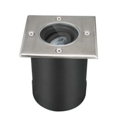 Grindinio šviestuvas BERG AD-7L GU10 PAR16 230V IP67 Nerūdijančio plieno, aliuminio lydinys plastikas