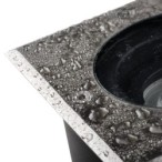 Grindinio šviestuvas BERG AD-7L GU10 PAR16 230V IP67 Nerūdijančio plieno, aliuminio lydinys plastikas
