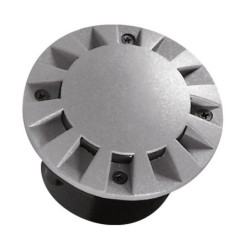 Grindinio šviestuvas ROGER DL-LED12 1W 230V IP66 Plienas (Pilka)