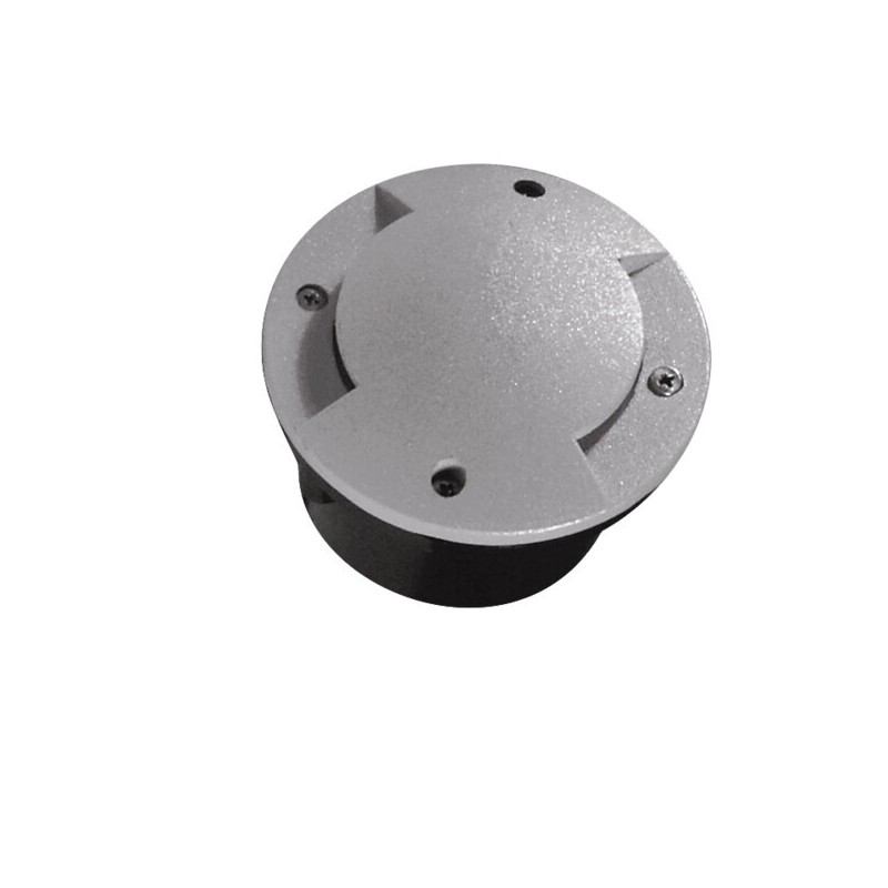 Grindinio šviestuvas ROGER DL-2LED6 1W 230V IP66 Plienas (Pilka)