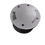 Grindinio šviestuvas ROGER DL-2LED6 1W 230V IP66 Plienas (Pilka)
