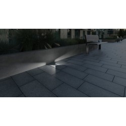Grindinio šviestuvas ROGER DL-2LED6 1W 230V IP66 Plienas (Pilka)