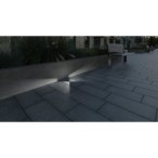 Grindinio šviestuvas ROGER DL-2LED6 1W 230V IP66 Plienas (Pilka)