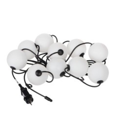 Girlianda STONO MILK GRL 6m LED 230V 2500K IP44/67 Plastikas (Šilta balta)