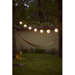 Girlianda STONO MILK GRL 6m LED 230V 2500K IP44/67 Plastikas (Šilta balta)