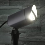 Įsmeigiamas lauko šviestuvas VORA SP GR GU10 230V Aliuminio lydinys IP44 Grafito