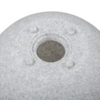 Dekoratyvinis lauko šviestuvas STONO 39cm N GLS-CFL-E27 230V IP65 ABS LLDPE Granito
