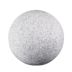 Dekoratyvinis lauko šviestuvas STONO 49cm N GLS-CFL-E27 230V IP65 ABS LLDPE Granito