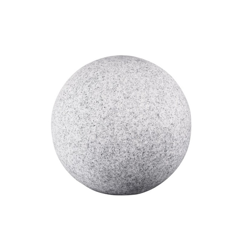 Dekoratyvinis lauko šviestuvas STONO 49cm N GLS-CFL-E27 230V IP65 ABS LLDPE Granito