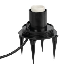Dekoratyvinis lauko šviestuvas STONO 49cm N GLS-CFL-E27 230V IP65 ABS LLDPE Granito