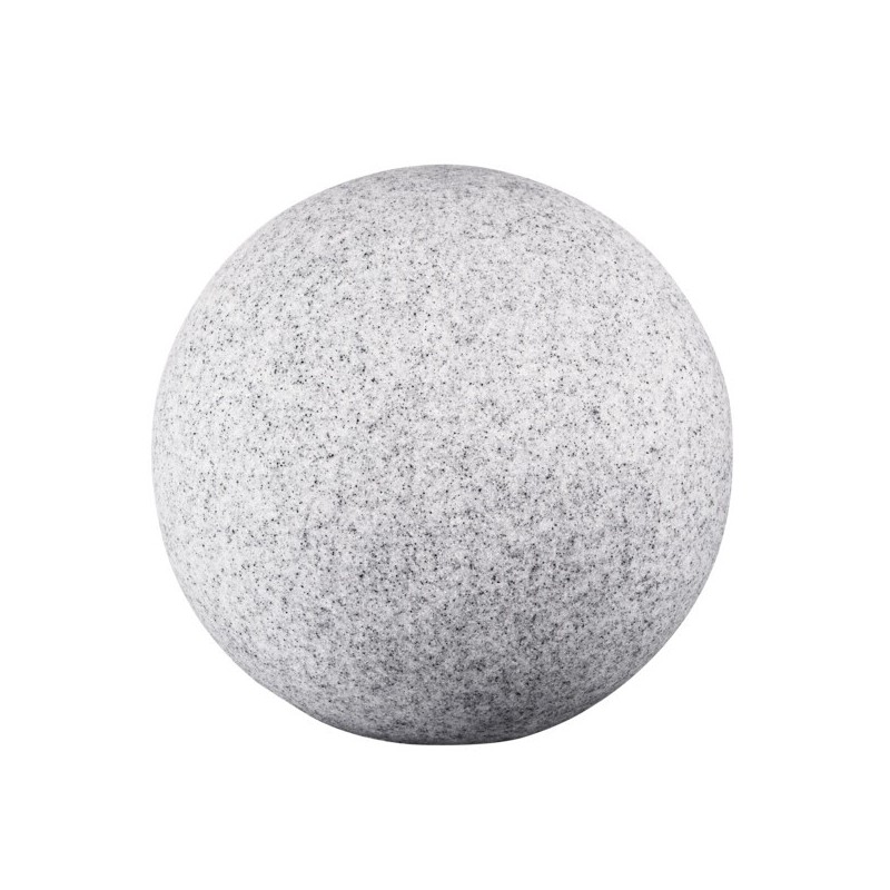 Dekoratyvinis lauko šviestuvas STONO 58cm N GLS-CFL-E27 230V IP65 ABS LLDPE Granito