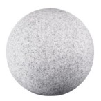 Dekoratyvinis lauko šviestuvas STONO 58cm N GLS-CFL-E27 230V IP65 ABS LLDPE Granito