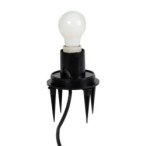 Dekoratyvinis lauko šviestuvas STONO 58cm N GLS-CFL-E27 230V IP65 ABS LLDPE Granito