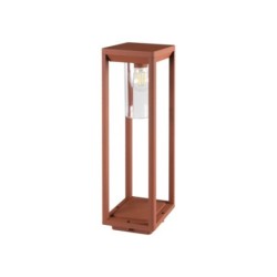 Pastatomas lauko šviestuvas VIMO 50 BR E27 230V IP44 Aliuminio lydinys PC Ruda