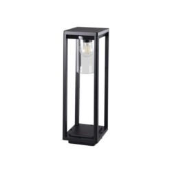 Pastatomas lauko šviestuvas VIMO 50 SE-B E27 230V IP44 Aliuminio lydinys PC Juoda