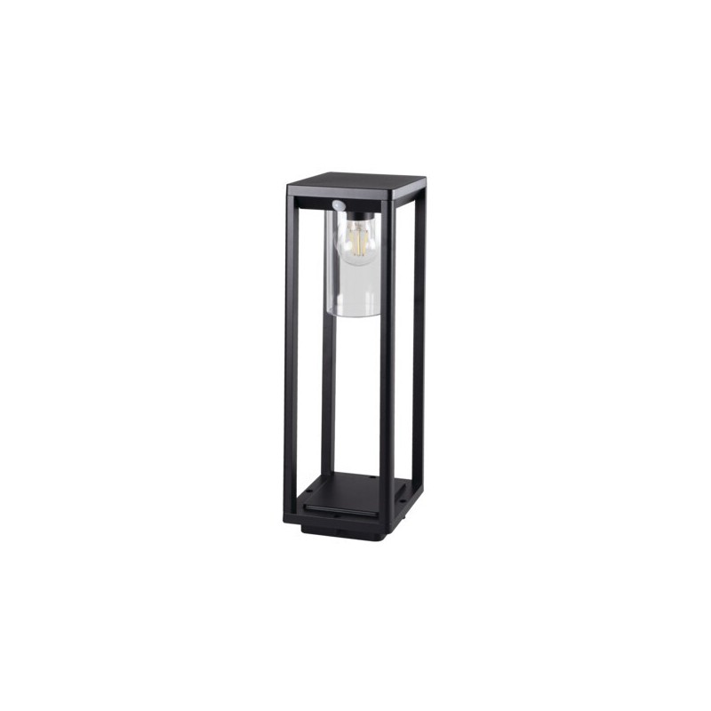 Pastatomas lauko šviestuvas VIMO 50 SE-B E27 230V IP44 Aliuminio lydinys PC Juoda
