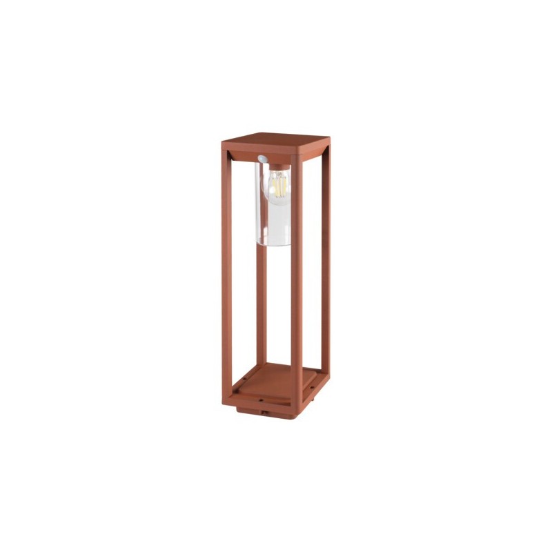 Pastatomas lauko šviestuvas VIMO 50 SE-BR E27 230V IP44 Aliuminio lydinys PC Ruda