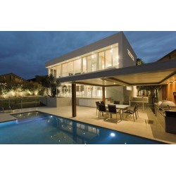 LED šviestuvas tvenkiniams AKVEN MR16 12V AC/DC Gx5,3 IP68 Aliuminio lydinys Žalia