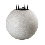 Dekoratyvinis šviestuvas STONO 30cm GLS-CFL-E27 230V IP65 ABS LLDPE Granito