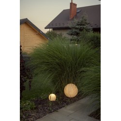 Dekoratyvinis šviestuvas STONO 30cm GLS-CFL-E27 230V IP65 ABS LLDPE Granito