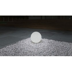 Dekoratyvinis šviestuvas STONO 30cm GLS-CFL-E27 230V IP65 ABS LLDPE Granito