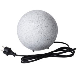Dekoratyvinis šviestuvas STONO 20cm N GLS-CFL-E27 230V IP65 ABS LLDPE Granito