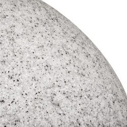 Dekoratyvinis šviestuvas STONO 20cm N GLS-CFL-E27 230V IP65 ABS LLDPE Granito
