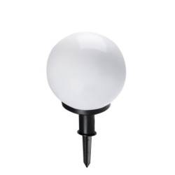 Įsmeigiamas lauko šviestuvas IDAVA 25cm E27 230V Plastikas IP44 II (su kištuku) Balta