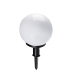 Įsmeigiamas lauko šviestuvas IDAVA 25cm E27 230V Plastikas IP44 II (su kištuku) Balta