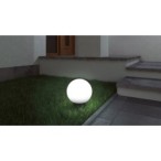 Įsmeigiamas lauko šviestuvas IDAVA 25cm E27 230V Plastikas IP44 II (su kištuku) Balta