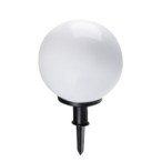 Įsmeigiamas lauko šviestuvas IDAVA 35cm E27 230V Plastikas IP44 II (su kištuku) Balta