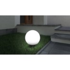 Įsmeigiamas lauko šviestuvas IDAVA 35cm E27 230V Plastikas IP44 II (su kištuku) Balta