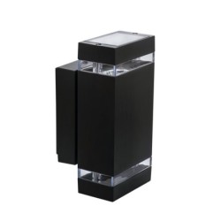 Sieninis lauko šviestuvas ZEW EL-235J-B PAR16 GU10 230V IP44 Aliuminio lydinys Juoda