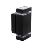 Sieninis lauko šviestuvas ZEW EL-235J-B PAR16 GU10 230V IP44 Aliuminio lydinys Juoda