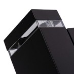 Sieninis lauko šviestuvas ZEW EL-235J-B PAR16 GU10 230V IP44 Aliuminio lydinys Juoda
