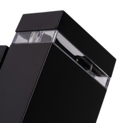 Sieninis lauko šviestuvas ZEW EL-235J-B PAR16 GU10 230V IP44 Aliuminio lydinys Juoda