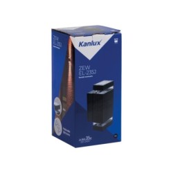 Sieninis lauko šviestuvas ZEW EL-235J-B PAR16 GU10 230V IP44 Aliuminio lydinys Juoda