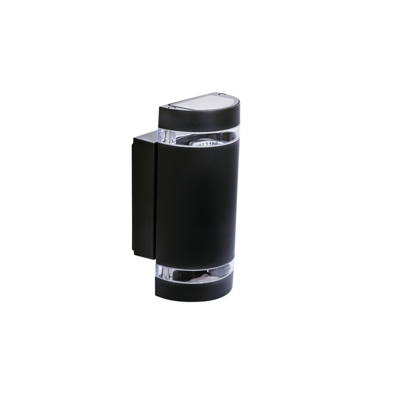 Sieninis lauko šviestuvas ZEW EL-235U-B PAR16 GU10 230V IP44 Aliuminio lydinys Juoda