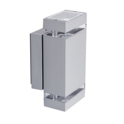 Sieninis lauko šviestuvas ZEW EL-235J-GR PAR16 GU10 230V IP44 Aliuminio lydinys Pilka