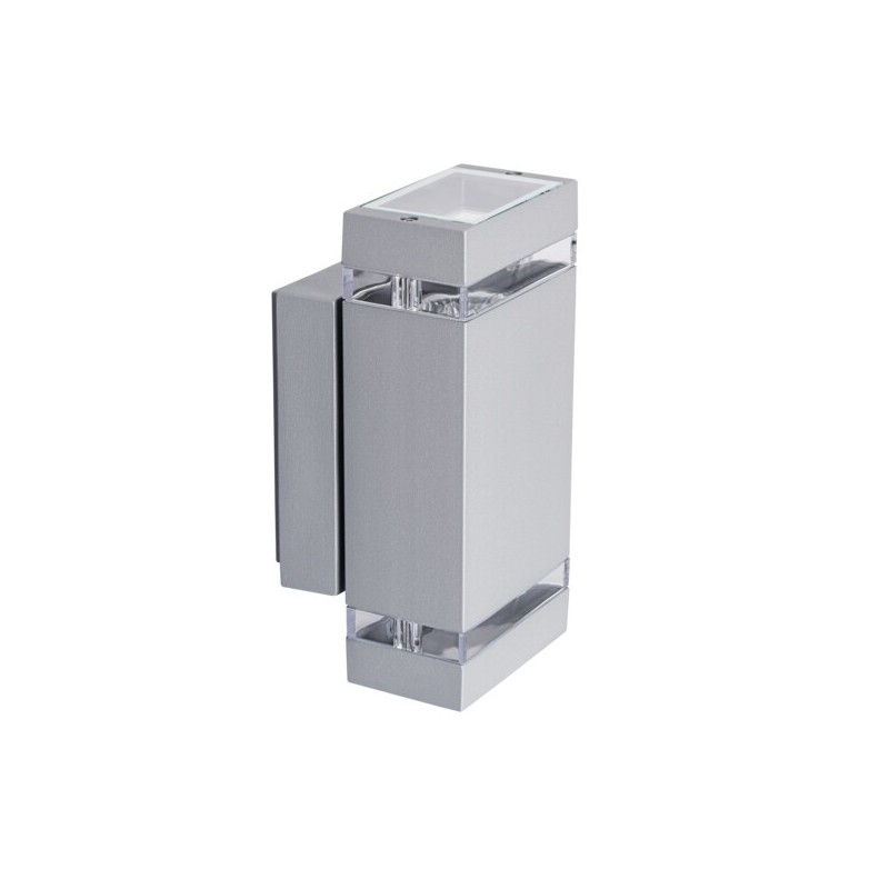 Sieninis lauko šviestuvas ZEW EL-235J-GR PAR16 GU10 230V IP44 Aliuminio lydinys Pilka