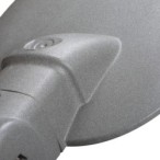 Gatvės LED šviestuvas STRETON 60W NW 230V 4000K 8400lm IP66 Aliuminio lydinys Pilka