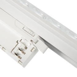 Bėgelių sistemos šviestuvas LTL 38W 114-CCT-B LED SMD 230V 3000/3500/4000K IP20 Aliuminio lydinys Juoda