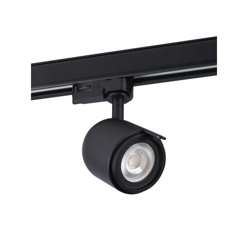 Bėgelių sistemos šviestuvas ATL3 GU10 B 230V PAR16 IP20 Aliuminio lydinys Juoda